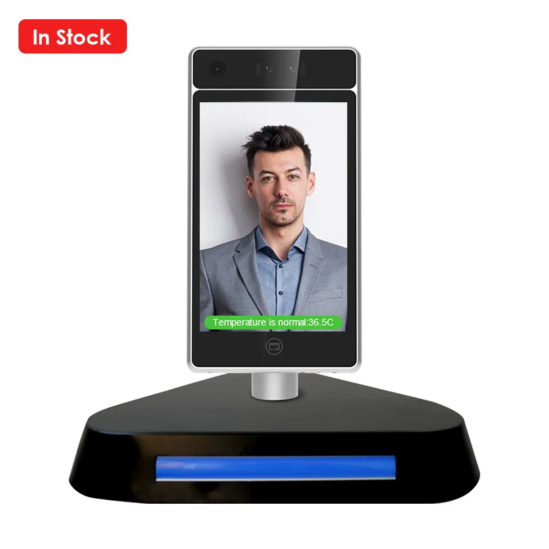New Launch Binocular Camera Android Time Attendance Face Recognition Support Controlled By Smart Phone And Computer