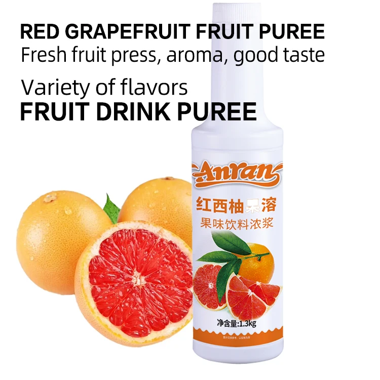 Anran Grapes Fruit Puree Flavored Naturally Sweet 1.3kg