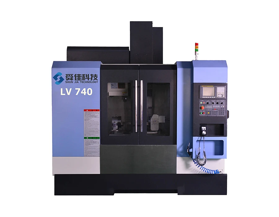 
8000 - 12000 rpm spindle 4/5 axis vertical machining cnc center lv-740 