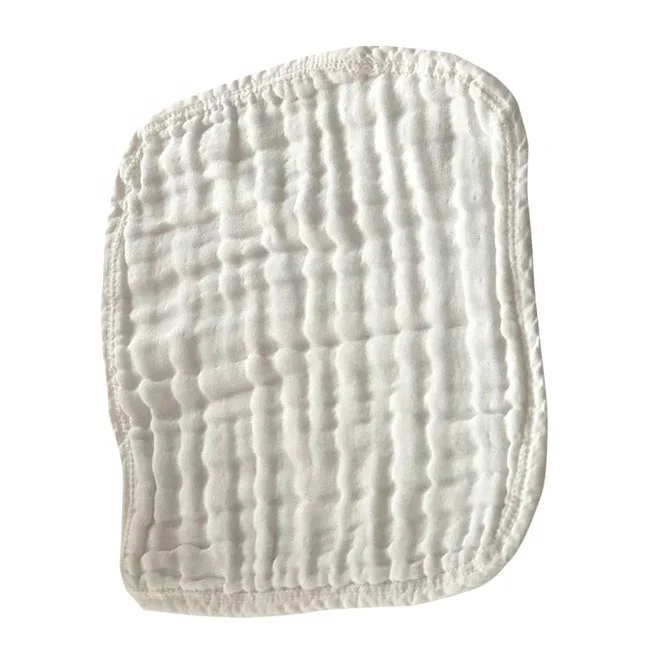 muslin organic solid color custom size 100%cotton colorful baby bamboo washcloth in china for baby towel washcloth