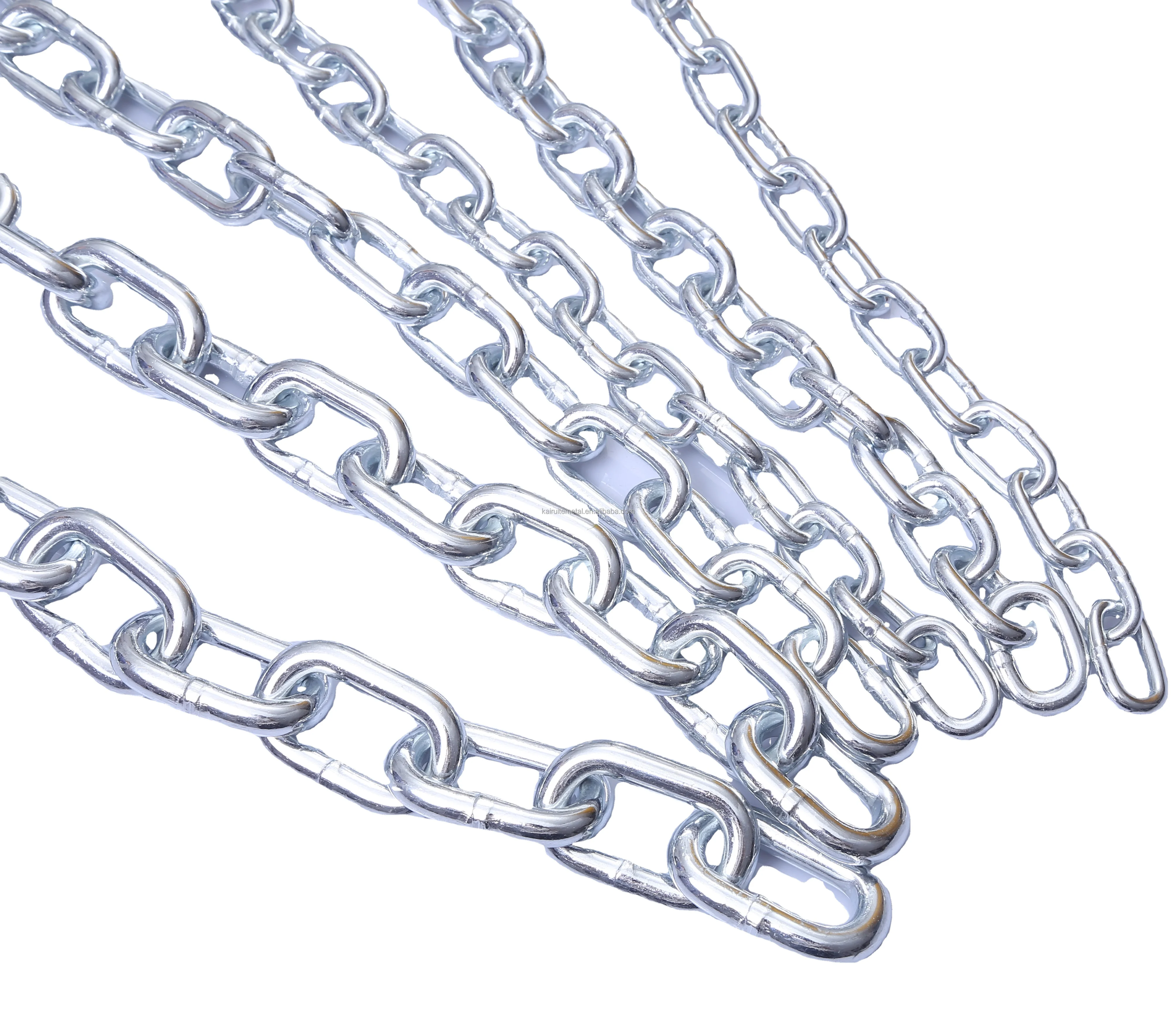 High Strength Galvanized Alloy Steel G30 Welded Steel Link Chain