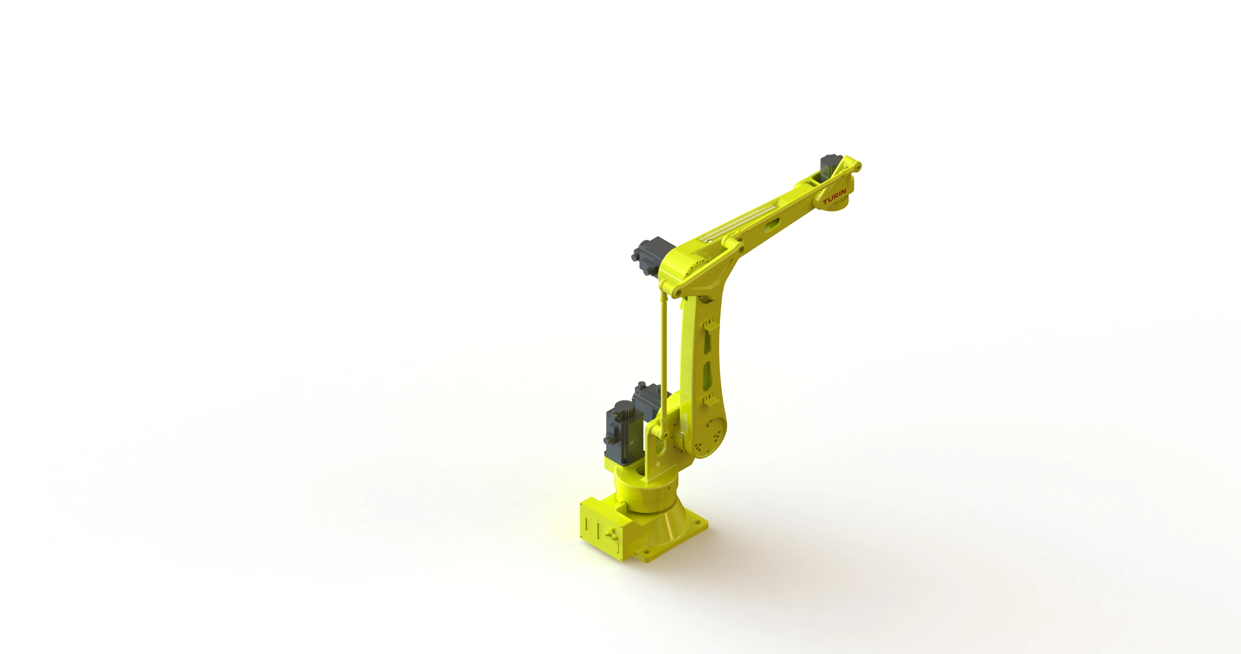 Intelligent pick and place digital manufacturing 4-axis arm working radius 1840mm industrial robot