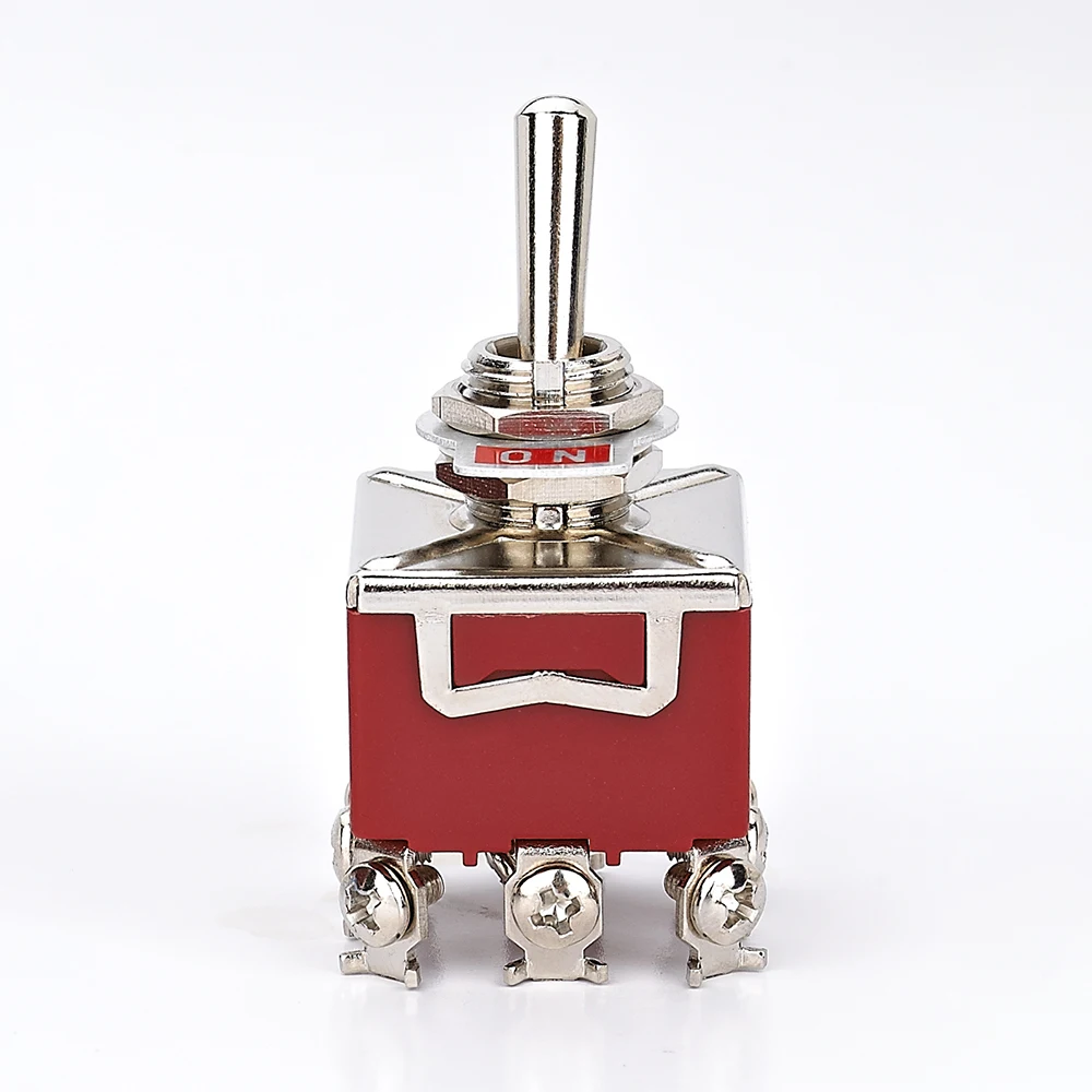 25A 250V 3 position ON OFF ON electrical machine toggle switch