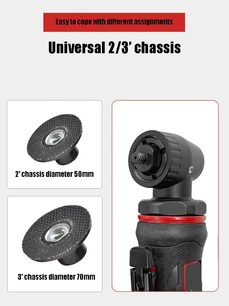 2 inch 3 inch pneumatic grinder polisher small handheld waxer sandpaper air grinder dry grinder UHD-1235