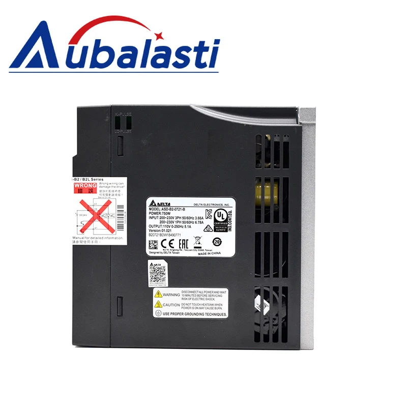 Дельта сервопривод ASD-B2 серии 100W 200W 400W 750W 1KW 1.5KW 2KW 3KW ASD-B2-0721-B