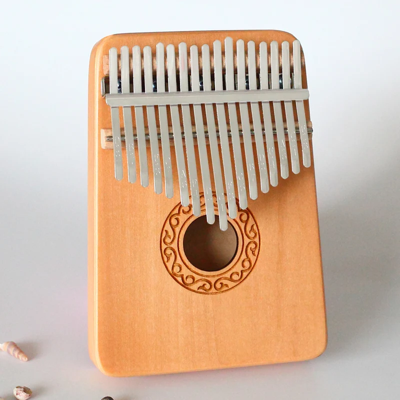 
17 Keys Kalimba Thumb Piano High-Quality Wood ody Musical Instrument With Learning Book Tune Hammer Other Musical Instruments & 