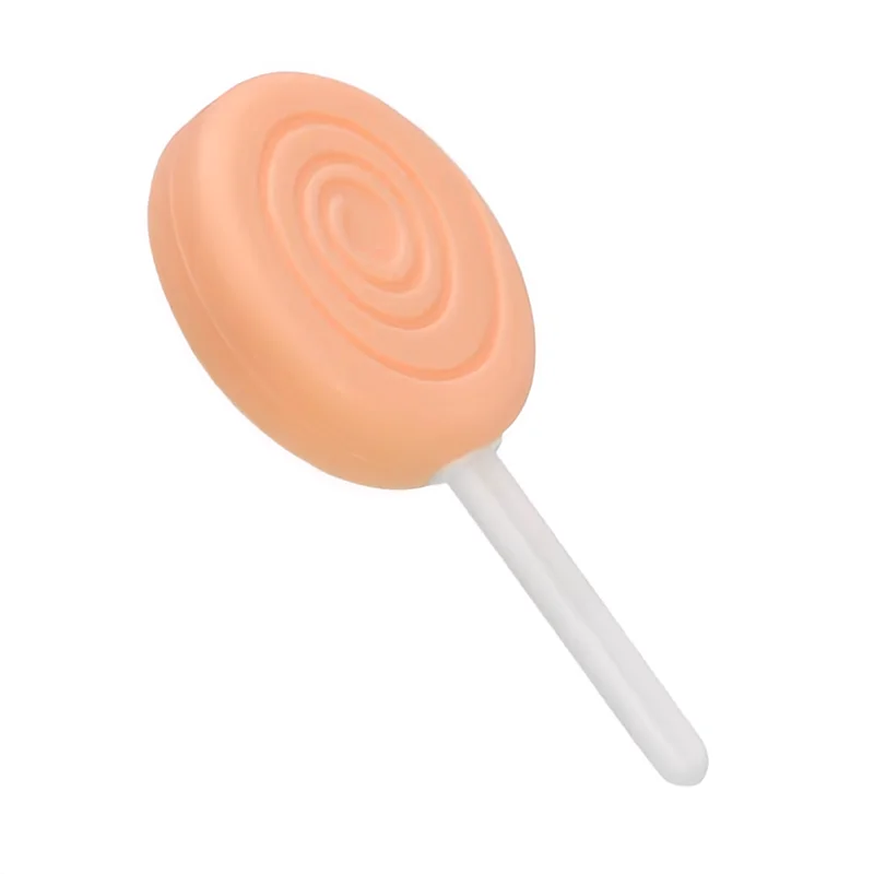 Orthodontic bite glue lollipop food grade silicone orthodontic teeth, braces, face chewing special