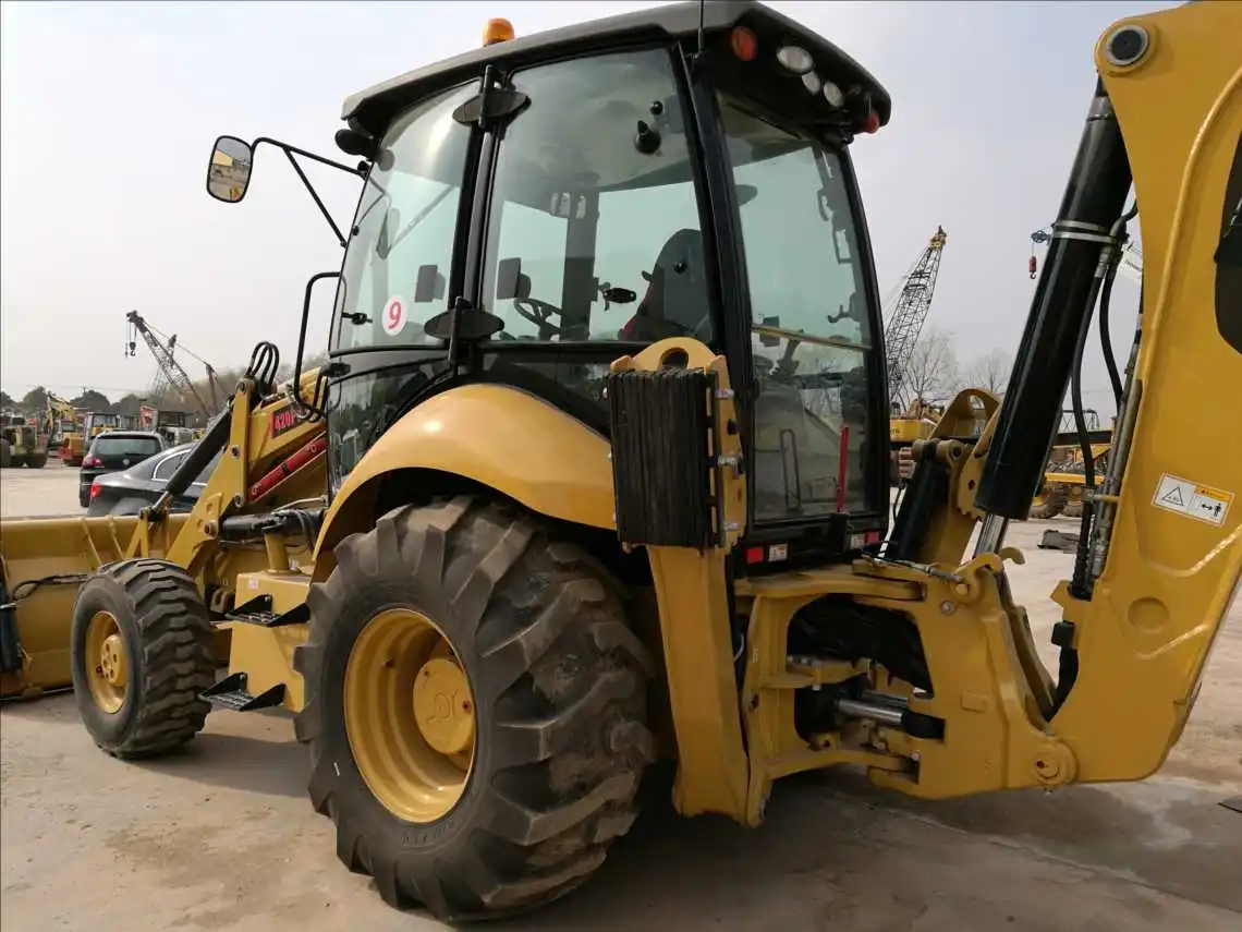  Подержанный экскаватор-погрузчик CAT 430F 420F по низкой