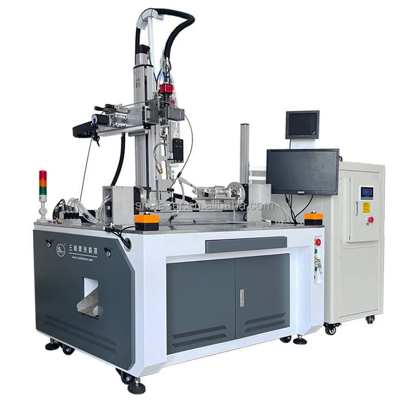 1000W 2000W continuous automatic fiber laser welding machine for metal stainless steel aluminum brass valve