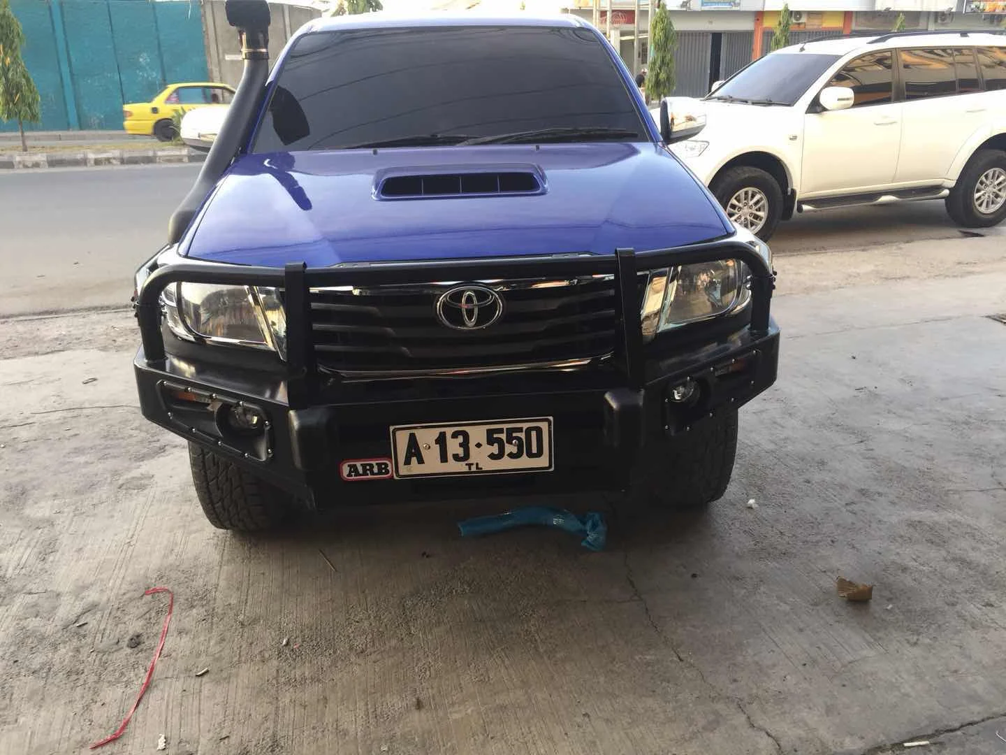 wholesalers 4x4 Pick up Front Bumper Car Accessories Of Body Kit Fit For TOYOTA HILUX VIGO 2012-2014 WITH LAMP & STONE GUARD