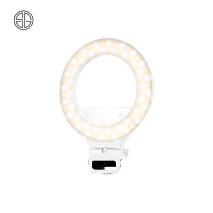 Hot Topic 40 Warm Cold Color 8500K Stepless Adjustment Laptop Led Board Ring Selfie Lights