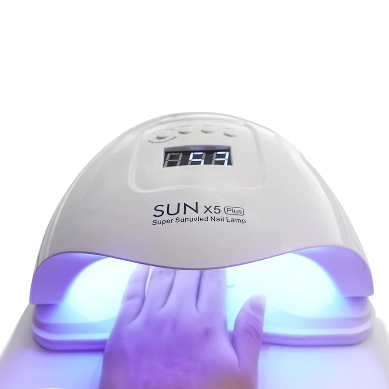 2021 Hot Selling SUNX5 PLUS Gel Polish Nail Dryer 4 Timers 80W UV Led Nail Lamp