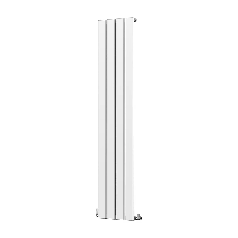 BODE Wholesale New Design White Aluminum Flat Tube Radiator Flat Panel Vertical Radiators Manufacturer