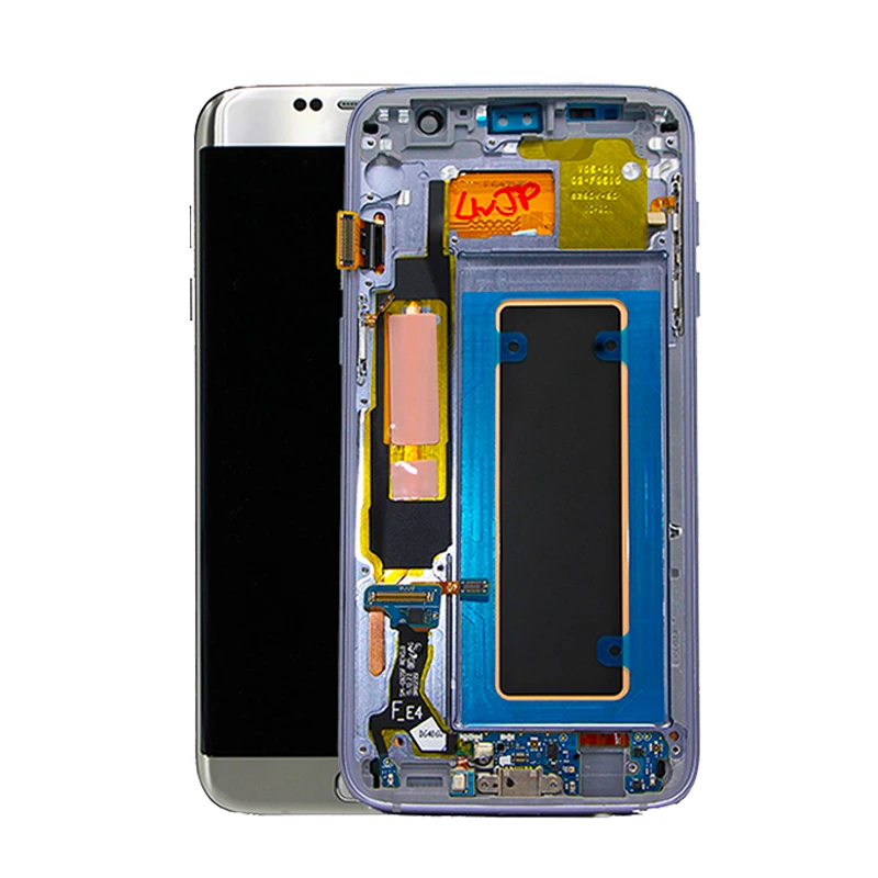 Mobile Phone LCD Display For Samsung Galaxy S7 edge LCD Touch Screen With Frame Assembly