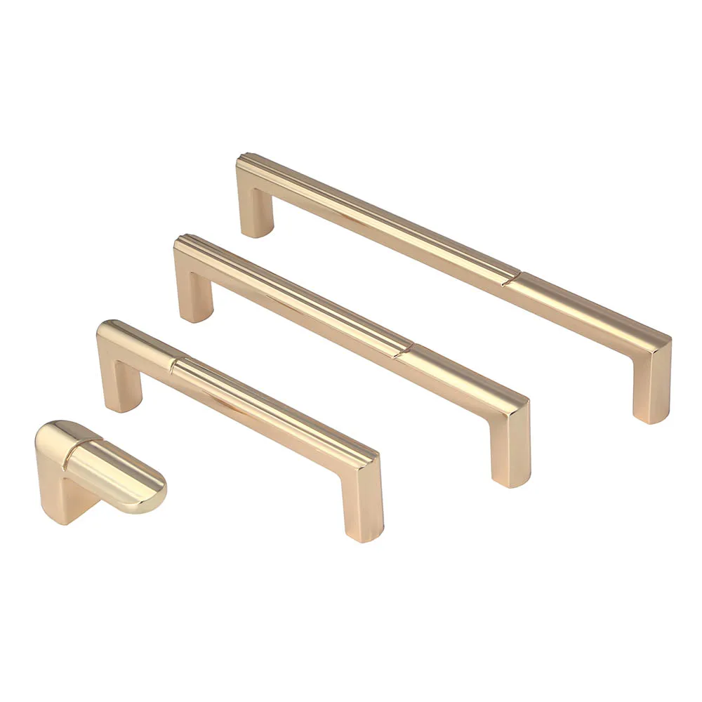 Factory direct selling solid metal furniture hardware accessories American black silver drawer cabinet door wardrobe handle