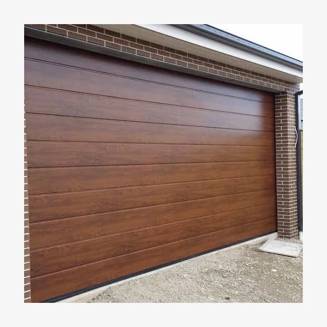 China Manufacturer Residential Automatic Steel Sectional Garage Doors Contemporary Overhead Garage Doors