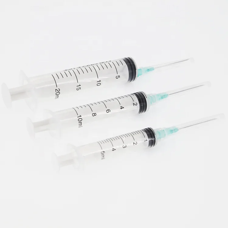 Одобренный CE медицинские одноразовые Луер замыкание вакцины Integra шприц с иглой