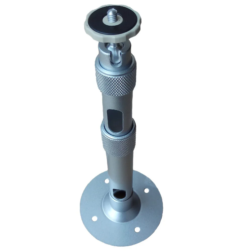 
Hot Sales Mini Aluminum Extensible 360 degree projector bracket celling mount 34.5~60cm DT-60 for home office 