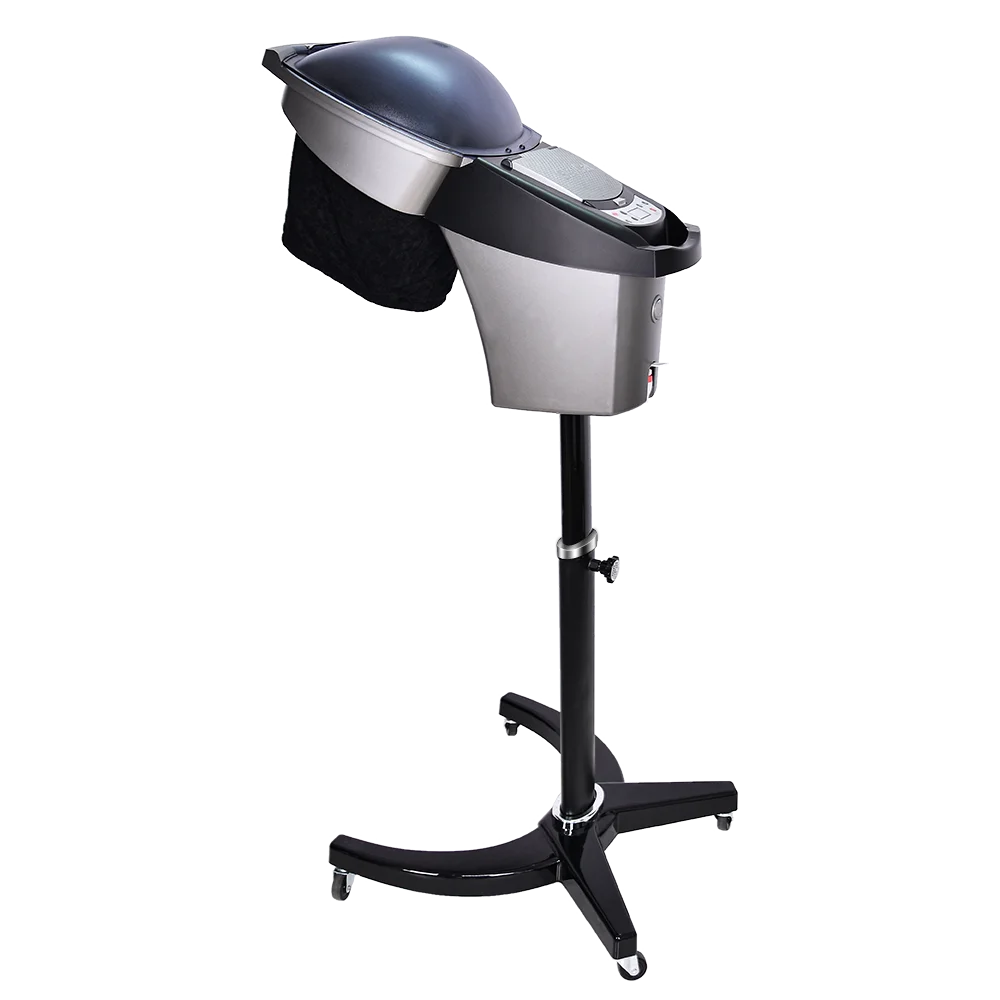 microwave hair steamer machine with ozone and light for hair beauty salon use