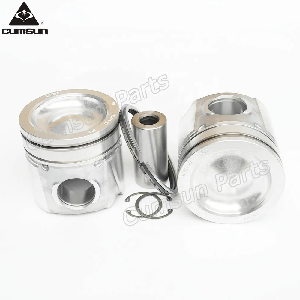 excavator PC200LC-8 PC220LC-8 SAA6D107E diesel engine piston kit 6754-32-2110 for KOMATSU engine parts