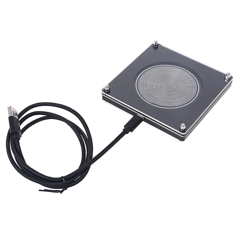 Wave Generator 7.83HZ DIY Upgraded Version Ultra-Low Frequency Pulse Generator Audio Resonator DC 12V 0.5A