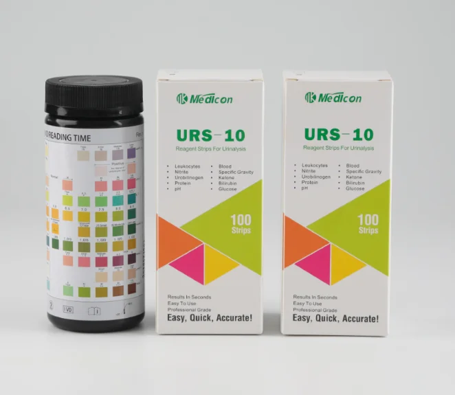 Hot Selling  best quality Urine Test Strips For 10 Parameters urinalysis test strips