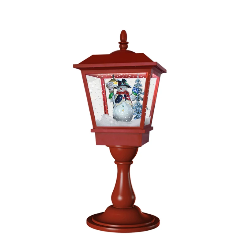 Christmas LED Lamp with Music and Snowing Birthday Gifts for