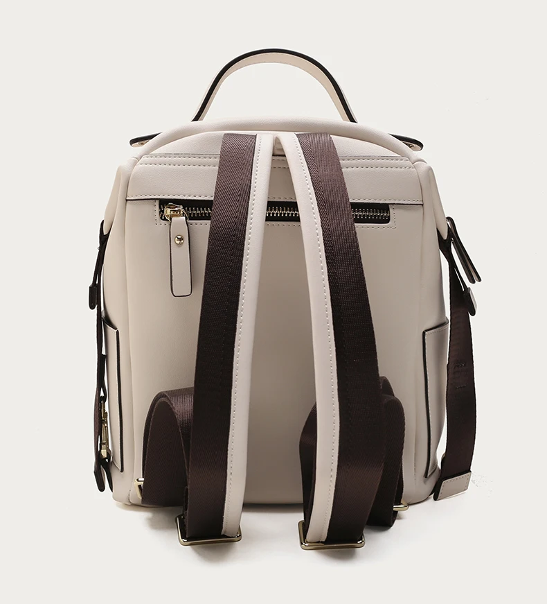 Faux Leather Mini Fashion Backpacks Casual Lightweight Strong Rucksack Daypack for Women Lady Girl Teenager