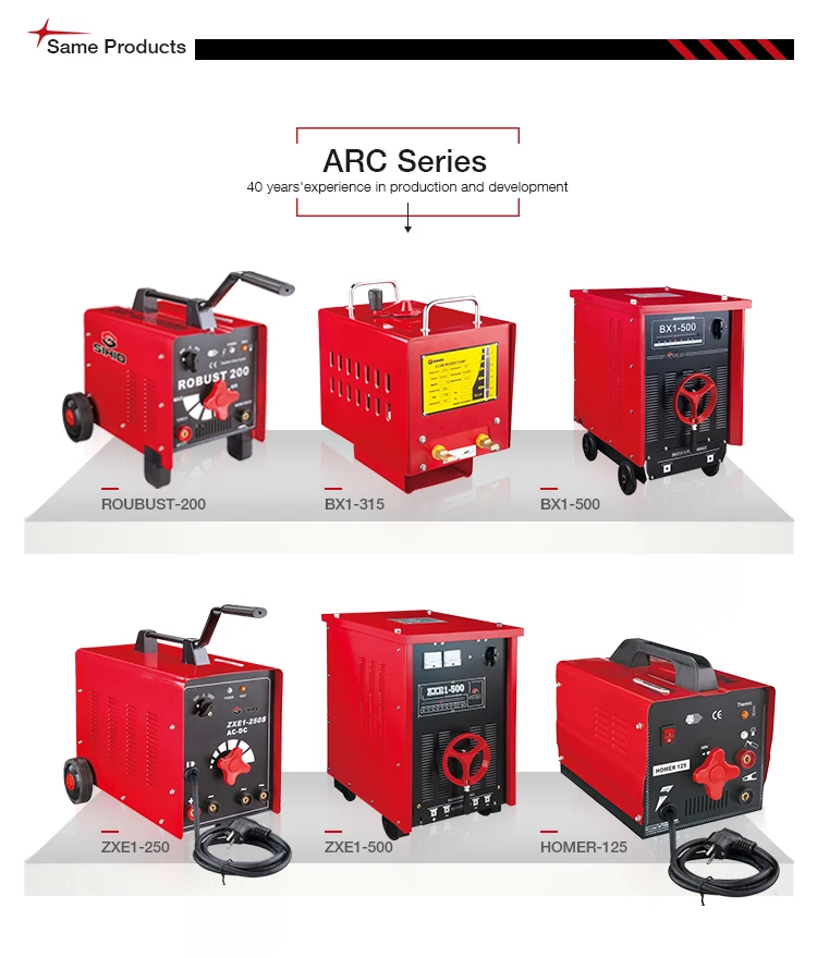 Sihio Soldador Professional High Performance Transformer 50/60Hz Welding Machine