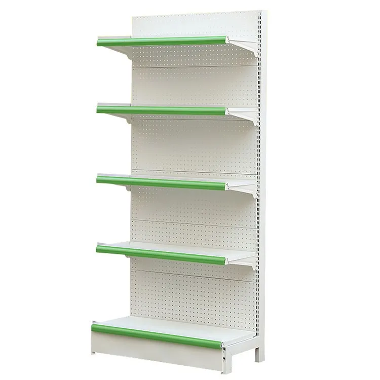 China Factory Supplier Supermarket Shelf  Retail Store Display Shelf Grocery Store Single Sided Shelf