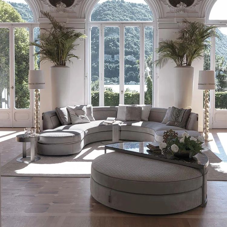 Modern Style Living Room Furniture Sofa Sets U or S Shape Function Sofa