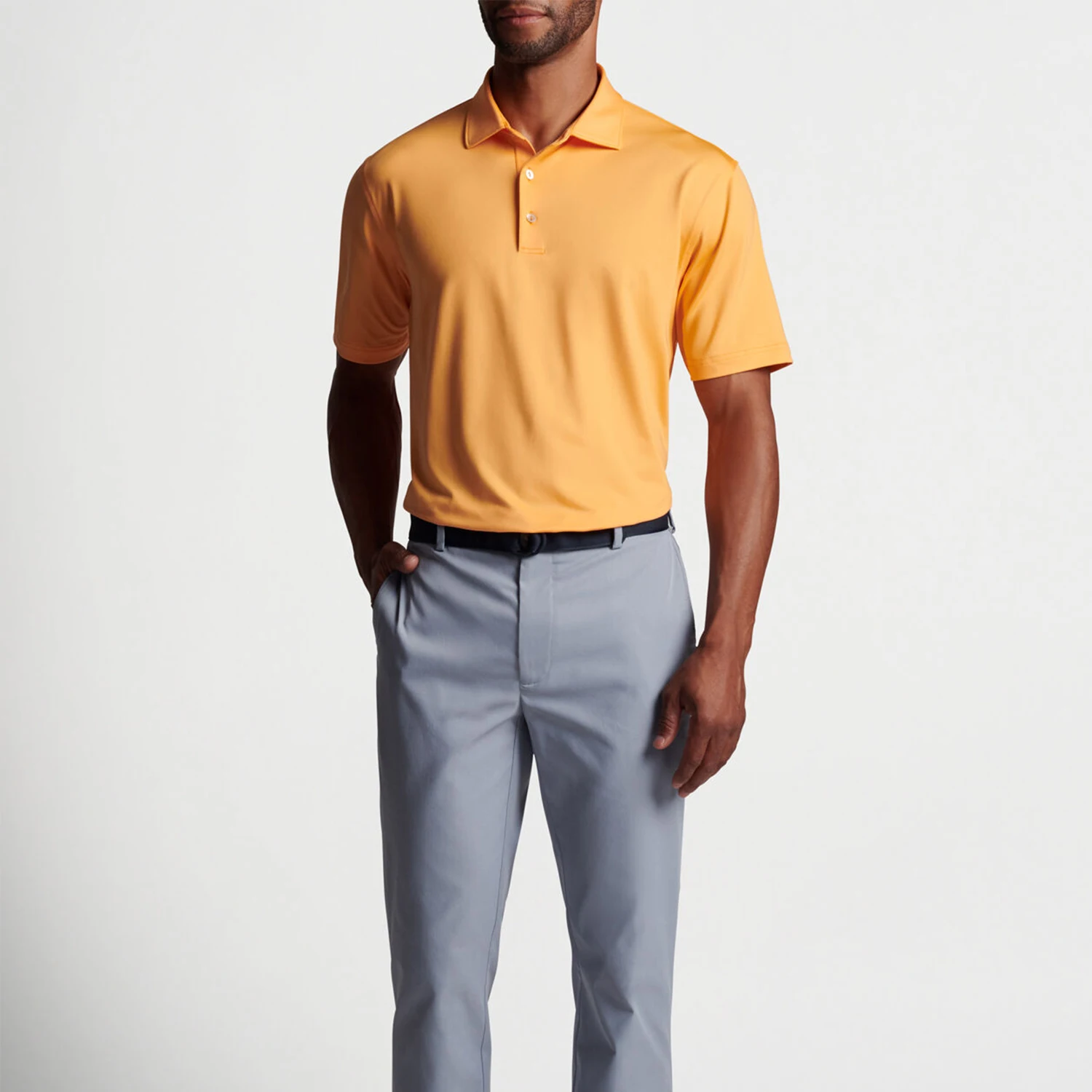 New Design Plain Casual Wholesale High Quality Unisex Polyester Spandex Floral Golf Polo Shirt Custom Polo Shirts For Men