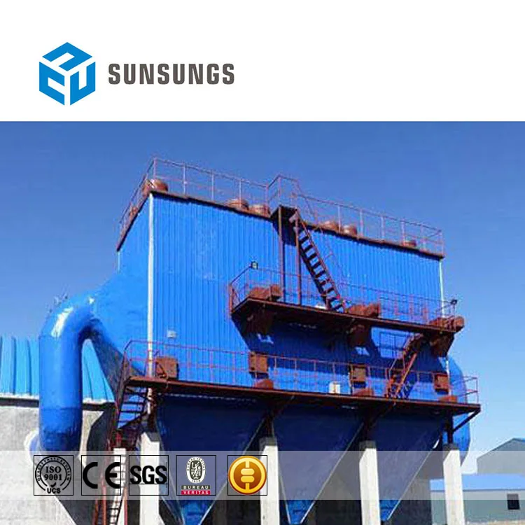 
Indutrisl Impulse Baghouse Filter Type Dust Collector For Boiler/Industrial Dust Extractors 
