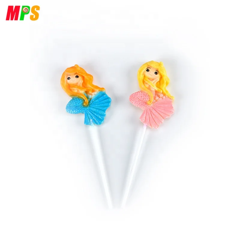 Halal lollipop pink princess cartoon candy 12g handmade sweets lollipops