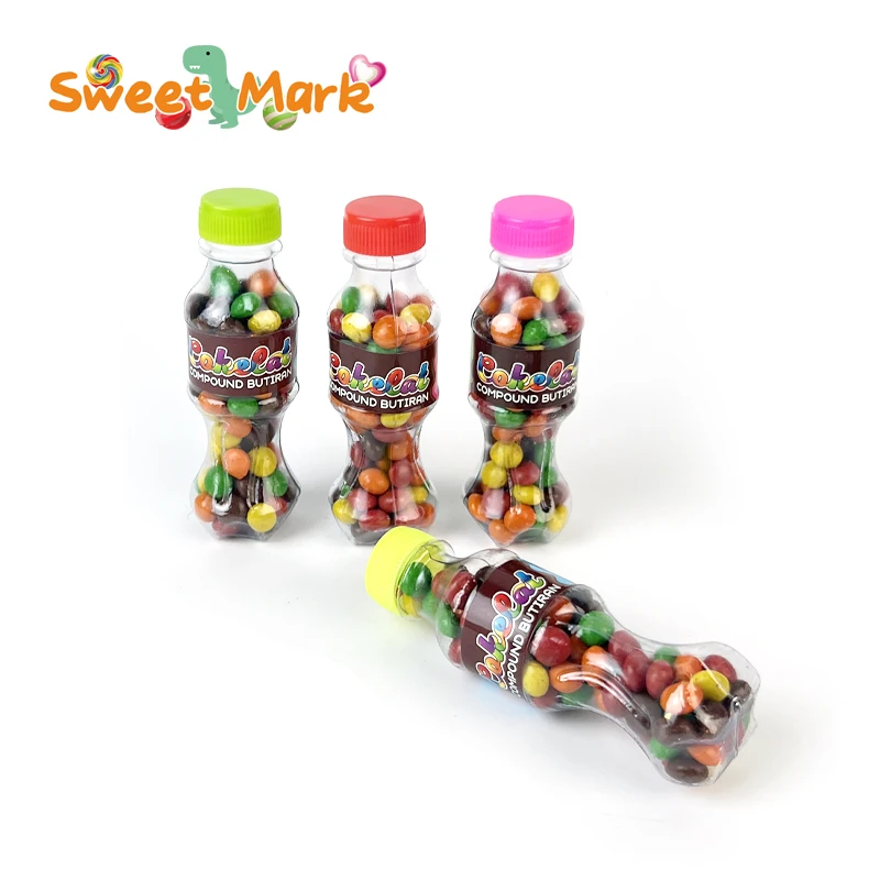Drink shape Halal candy mix fruit flavor candy bean kids candy