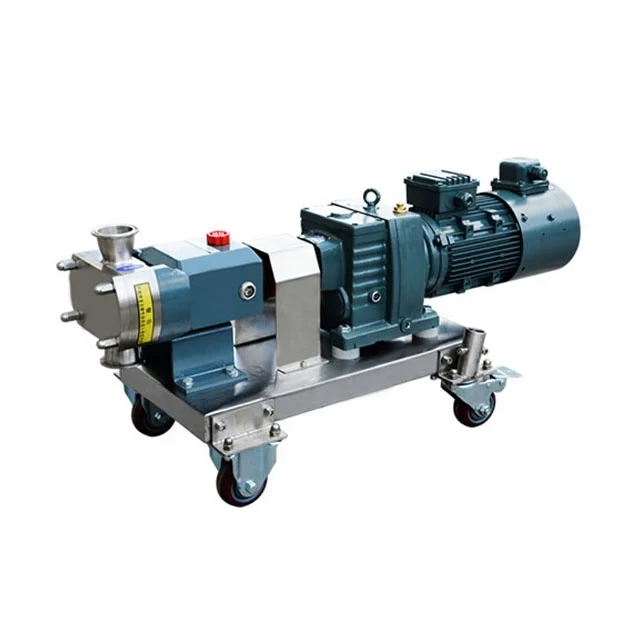 D-3A Stainless Steel 304 316L Sanitary Rotary Lobe Pump