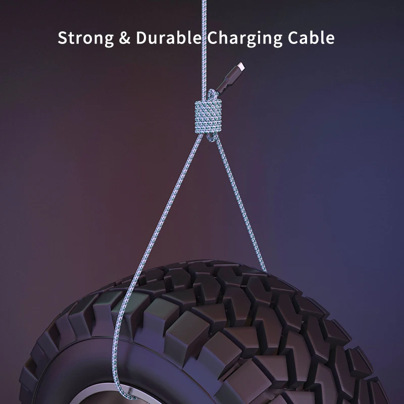 Schitec ISO9001 verified supplier 3ft 6ft 10ft fast charging durable braided type C cable USB wholesales