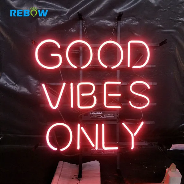 Good Vibes Vintage Mini Flex Red Bull Merry Christmas Neon Sign