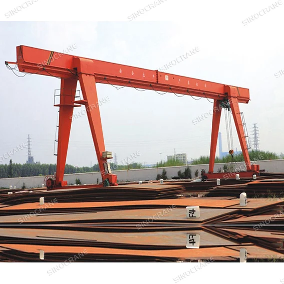 Industrial Efficient Port Gantry Cranes Wood Gantry Crane with PLC Engine Manufacturing Plants
