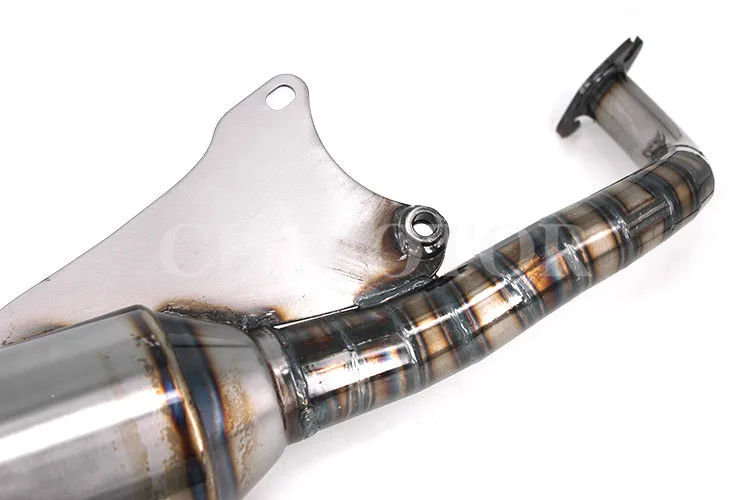 High quality JOG V8 50cc Racing Parts Motorcycle Muffler Exhaust