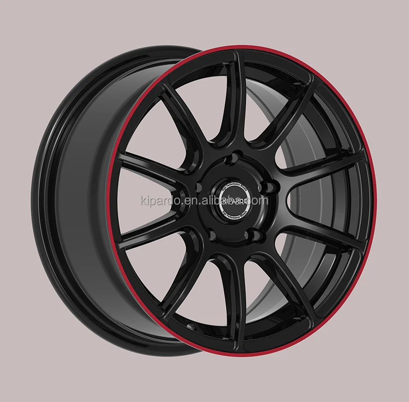 New design China factory aftermarket 15 inch 17 inch alloy wheels rims
