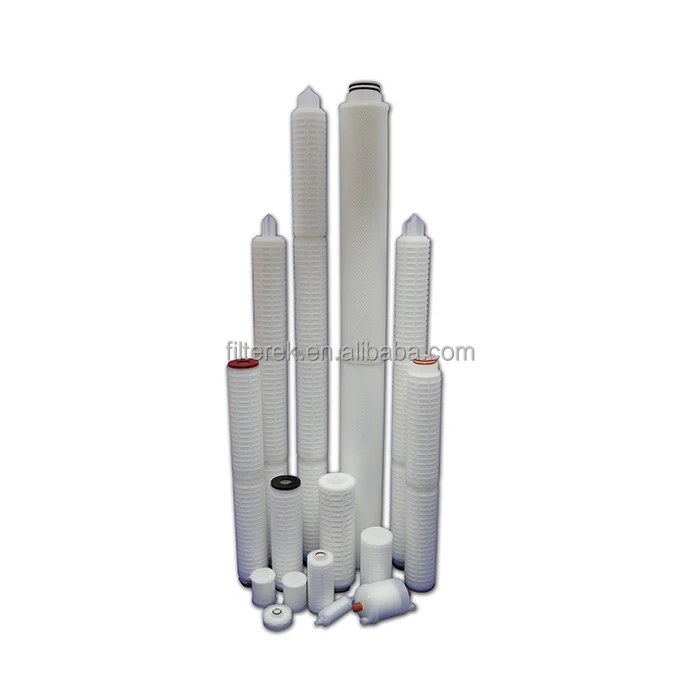 Pp microporous membrane foldable water filter element for filtration system