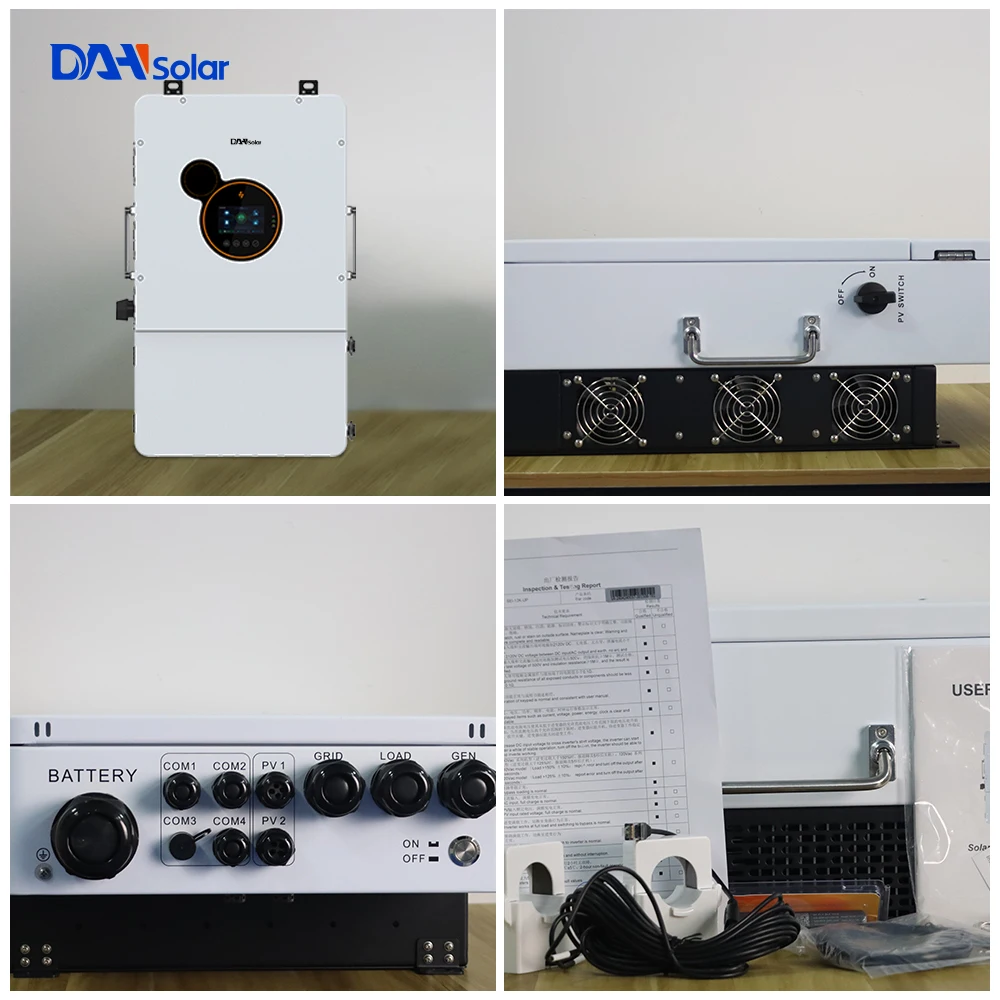 120/240V  8kw 10kw 12kw Hybrid Inverter with Parallel Function to three phase