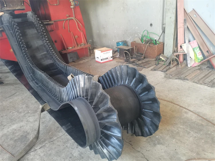 Professional Manufacturer Good Quality Green Pvc Rubber Cleat 600mm Corrugated Sidewall Conveyor Belt