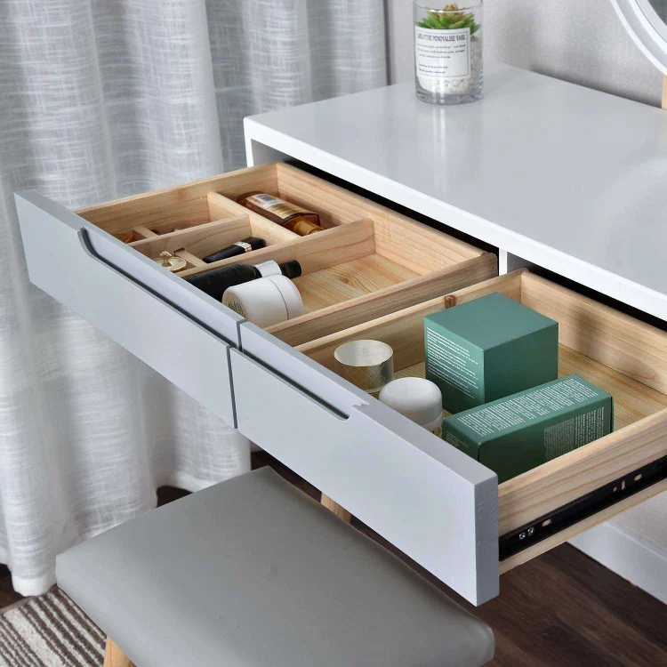 SZT-14 Bedroom dressing table modern minimalist storage cabinet integrated ins modern luxury dressing table