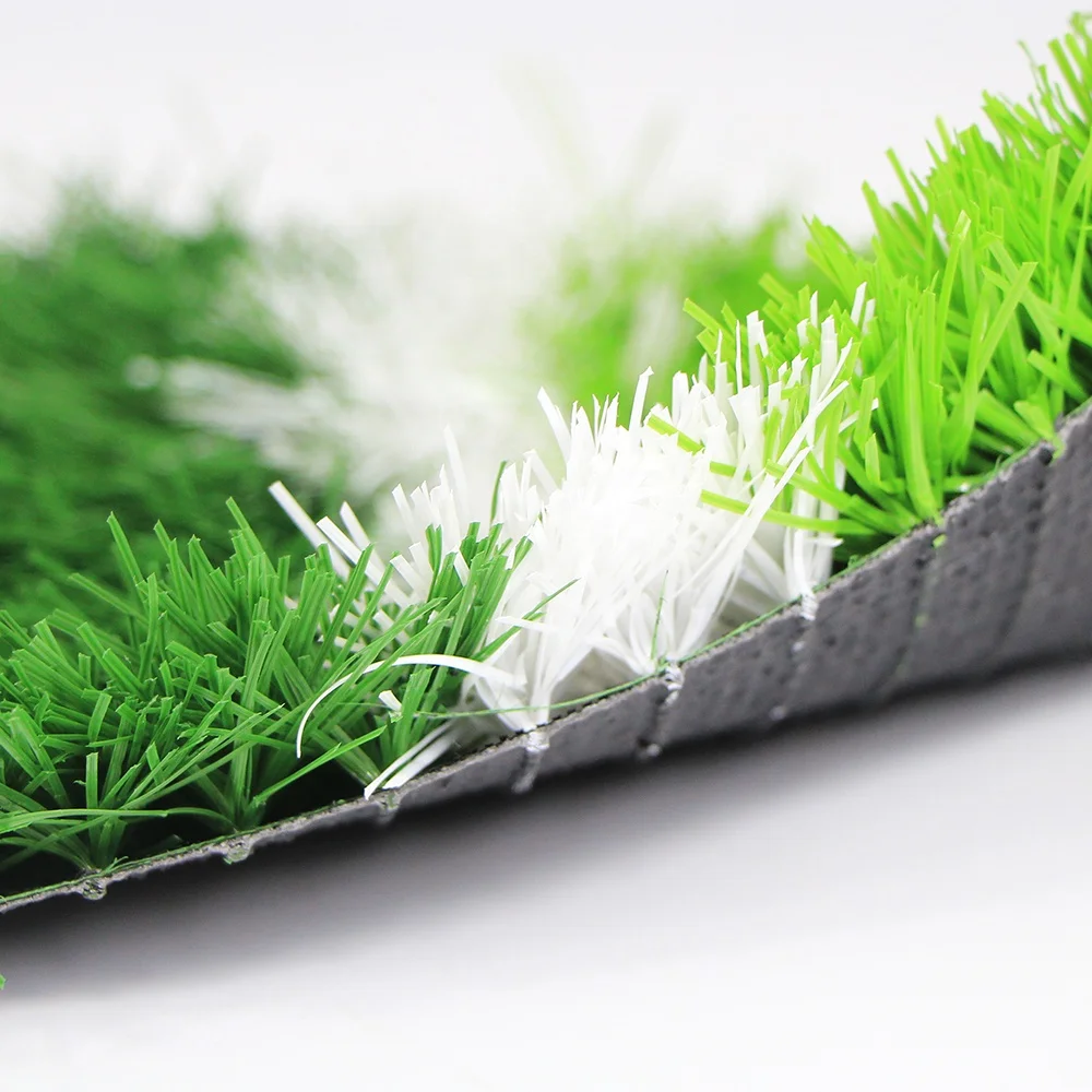Customized color synthetic 50mm football turf artificial grass for school playground