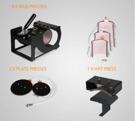  8 в 1 комбинированная термопресс-кружка футболка шляпа