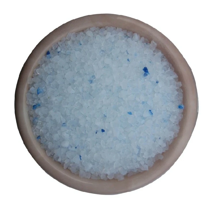 Hot Selling 3.8L Silica Gel Sand Filler Clean 97%+3% Blue Crystal Cat Litter for Cat Toilet Cleaning