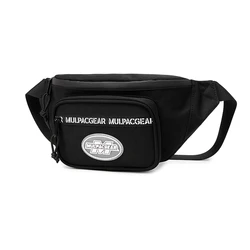 Bsci factory stylish student cross body waist belt bag custom fashion unisex waterproof crossbody fanny pack