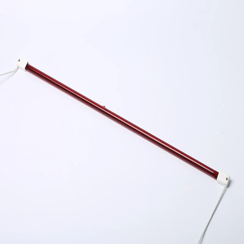 Single tube Infra red halogen lamp quartz tube tungsten for PET blowing machine